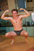 Model Liam Cullen Naked Straight English Lad Uncut Enjoys Football and Gym