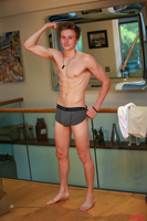 Model Liam Cullen Naked Straight English Lad Uncut Enjoys Football and Gym