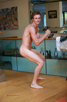 Model Liam Cullen Naked Straight English Lad Uncut Enjoys Football and Gym