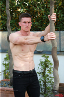 Model Harry Mallinder Naked Straight English Lad Uncut Enjoys Gym and Rugby