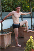 Model Harry Mallinder Naked Straight English Lad Uncut Enjoys Gym and Rugby