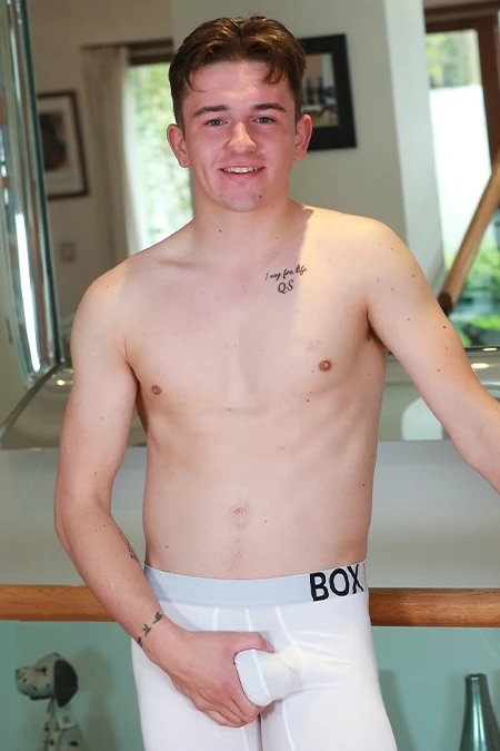 Troy Connolly is a straight english lad with a 8 inch erect uncut ...