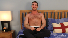 Straight & Hairy Blake Hurd Pumps his Massive Uncut Cock and Shoots his Big Load!