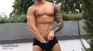 Straight Personal Trainer Callum - Rock Hard Uncut Throbbing & That's at the Start!