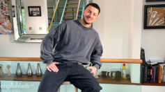 Muscular Tattood Rugby Stud Returns 10 Years On & Wanks his Thick Uncut Cock & Squirts Cum!