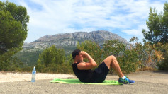 Straight Young Cameron Wanks his Big Uncut Cock Whilst Hiking up a Mountain!