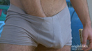 Young Straight Personal Trainer Chris gets a Hand & How Hard is That Uncut Cock!