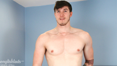 Super Fit Young Swimmer Chris Shows off his Lean Body & Wanks his Big Uncut Cock & Cums Everywhere!