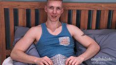 Tall Straight Lad Christian Strips Off and Reveals his Massive Uncut Cock!