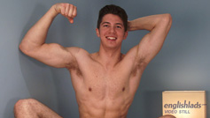 Cheeky Young Straight Pup Cole Shows his Muscular Hairy Body & Rock Solid Uncut Cock!
