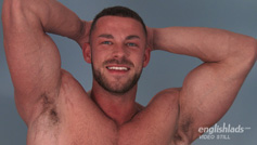 Muscular Straight Man Conall Shows us his Big Uncut Cock & Fires Loads of Cum!