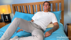 Straight Young Teen gets his Huge Uncut Cock Massaged & Shoots Cum Everywhere!