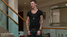Tall & Tattood Straight Lad Damian Shows off His Impressive Uncut Cock & Squirts Loads!