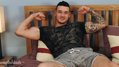 Young Straight PT Dane Spencer Shows his Hairy Body & Shoots & Shoots Far!