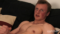 Sporty, Young Hunk Freddie Shows Off his Impressive Body and Wanks His Big Uncut Cock!