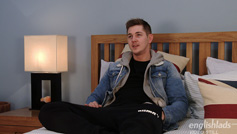 Straight Hunk Hunter Hay back for a Massage and 1st Wank from a Man, Big Shooter!