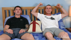 Young Straight Best Mates Wank Each Other's Big Uncut Cocks & Shoot Their Loads Together!