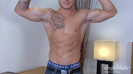 Cage Fighting Pro Jake - One Ripped & Toned Hunk with a Massive Uncut Cock with a Lethal Fire!