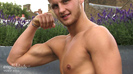 Tall Blond Fighter Jamie - One Toned Body & an Over Proportioned Uncut One!
