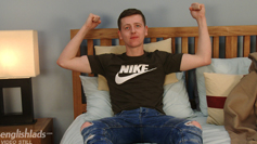 Young Lad Joe Appleton is Young & Athletic with a very Stiff Uncut Cock!