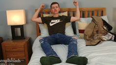 Young Lad Joe Appleton is Young & Athletic with a very Stiff Uncut Cock!