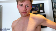 Young Straight Stud gets Wanked & Walks around with a Big Hard Uncut Erection & Cums Loads!