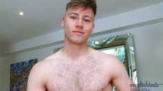 Young Straight Boxer Wanks his Big Uncut Cock & Shoots a Big Load & Showers After!