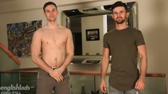 Joel & Ryan Wank each others Uncut Cocks & Shoot their Big Loads Together!