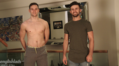 Joel & Ryan Wank each others Uncut Cocks & Shoot their Big Loads Together!