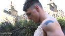 Straight Royal Marine Tyler gets Rimmed & Shoves his Hard Uncut Cock in & out of Justin!