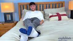 Young Straight Lean Lad Hard Uncut Cock gets Manhandled & Explodes with Cum!