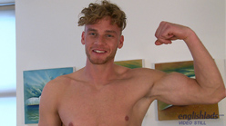 Tall & Muscular Straight Lad Noah Wanks his Massive Cut Cock & Drowns Himself in Cum!