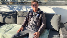 Young Straight Tennis Player Wanks his Uncut Cock on a Sunny Rooftop & Shoots for England!