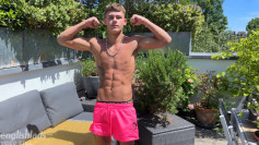 Young Straight Teen Wanks his Big Uncut Cock Outdoors & Fires a Massive Load of Cum!