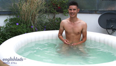 Young Straight Lean Swimmer Tim Shows His Fantastic Uncut Cock!