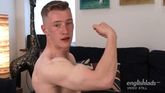 Young Straight Blond Hunk Tom Reveals His Ripped Body and Ultra Big Uncut Cock!