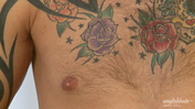 Toned & Tattooed Boxer Tomas Shows off his Uncut Cock & Dildos His Hole!