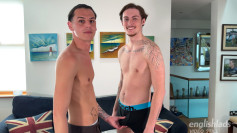 Young Straight Carlos gets Wanked & Sucked for the 1st Time by Another Man & Cums Everywhere!