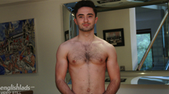 Hunky and Hairy Will Strips Down, Wanks his Big Uncut Cock and Shoots his Load!