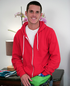Englishlads.com: Athletic Straight Hunk Jay  - First Time Playing With Toys!