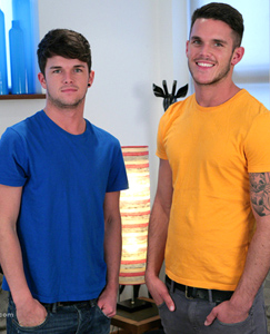 Englishlads.com: Brothers Jay and Oli Hall Drop in & Show us What They do at Home all the Time!