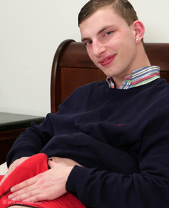 Englishlads.com: Horny Puppy Caspa - Slim & Hung Unproportionally!