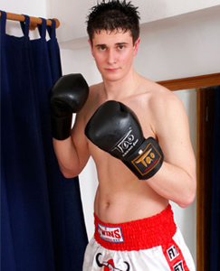 Englishlads.com: Kick Boxing Ace Martin Knocks out a Load!