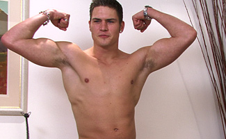 Str8 hunk Josh  - buff body...large when soft and it gets very, very hard!