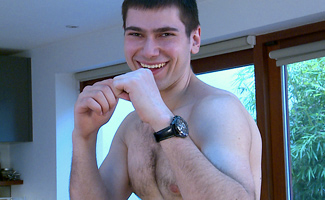 Hairy Straight Basketballer Will Gets his 1st Manhandling & Shoots Big!