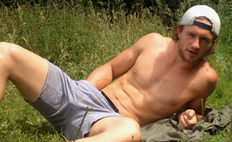 Home Movie - Handsome Aaron Wanks in the Park and Woods! EL Premium