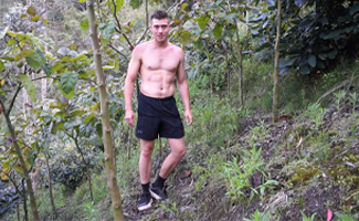 Young Lean Hiker Wanks his Big Uncut Cock in the Ecuadorian Mountains & Cums Buckets Loads! EL Premium