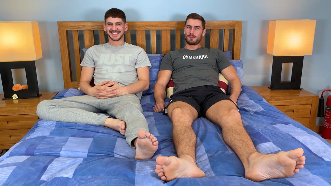 Young Stud Dominic Fucks Uncut Muscular Hunk Craig & Both Lads Fire Big Loads of Cum!