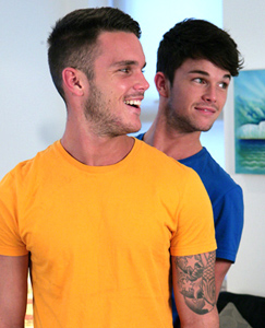 Englishlads.com: Brothers Jay and Oli Hall Drop in & Show us What They do at Home all the Time!